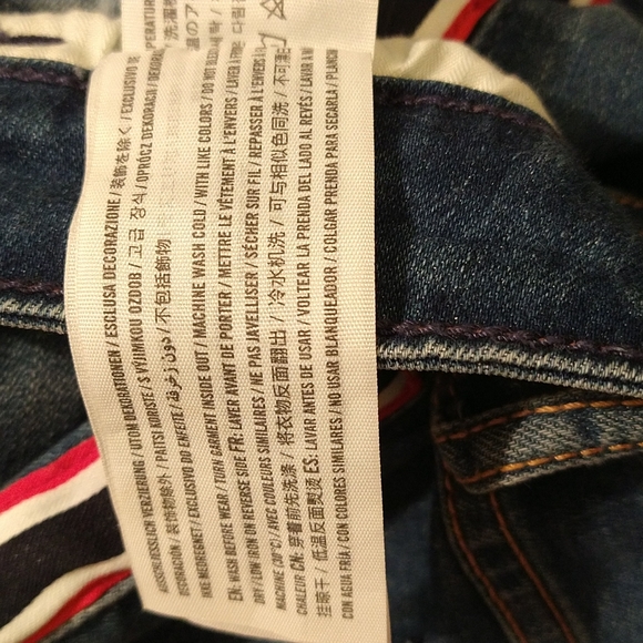 Hollister high rise crop super skinny jeans Sz 5 - Picture 8 of 8